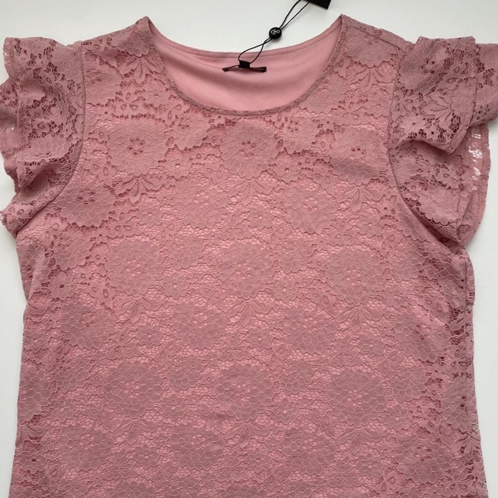 NWT Adrianna Papell XL Puffle Sleeve Knit Top